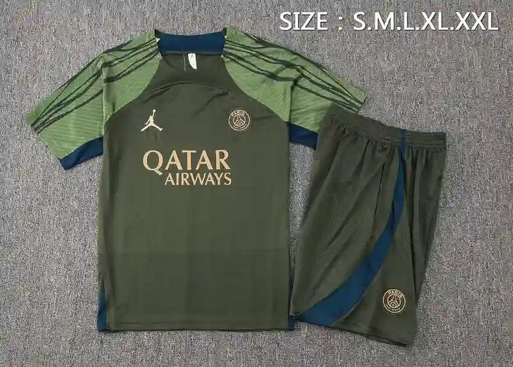 PSG Army Green Training Suit 2024/2025