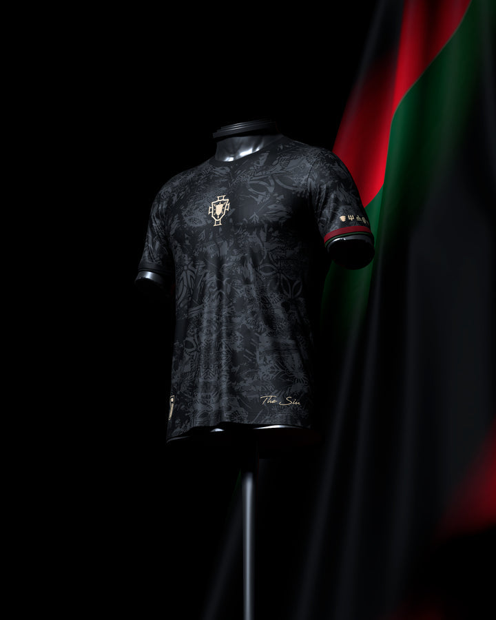 The Siu Cristiano Ronaldo 7 Black Football Shirt - 2023/2024
